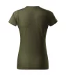 Malfini Basic - Kerek nyakú női póló - Military - XL