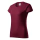 Malfini Basic - Kerek nyakú női póló - Garnet - L