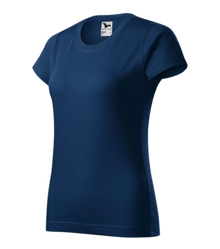 Malfini Basic - Kerek nyakú női póló - Éjkék - XL