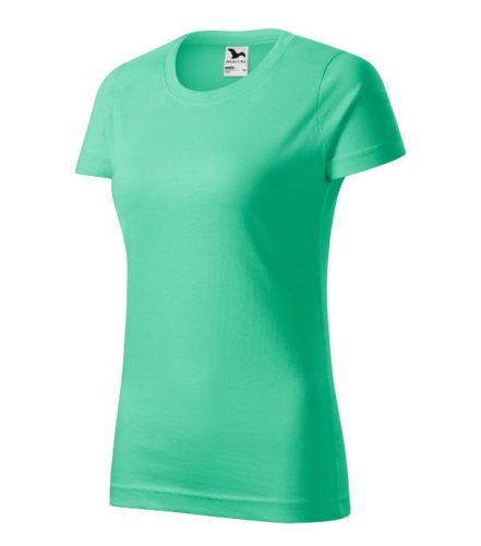 Malfini Basic - Kerek nyakú női póló - Menta - XS