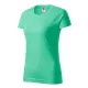 Malfini Basic - Kerek nyakú női póló - Menta - XL