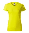 Malfini Basic - Kerek nyakú női póló - Citrom - 2XL