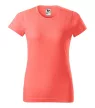 Malfini Basic - Kerek nyakú női póló - Coral - M
