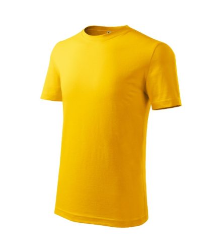 Malfini Classic New - Kerek nyakú gyerek póló - Sárga - 110 cm/4 éves