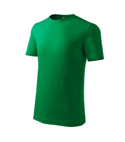 Malfini Classic New - Kerek nyakú gyerek póló - Fűzöld - 110 cm/4 éves