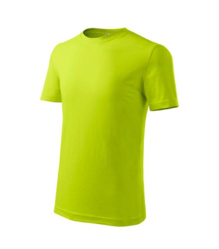 Malfini Classic New - Kerek nyakú gyerek póló - Lime - 146 cm/10 éves