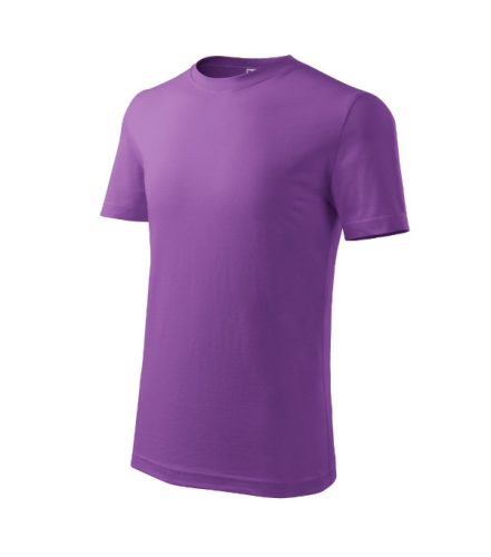 Malfini Classic New - Kerek nyakú gyerek póló - Lila - 110 cm/4 éves
