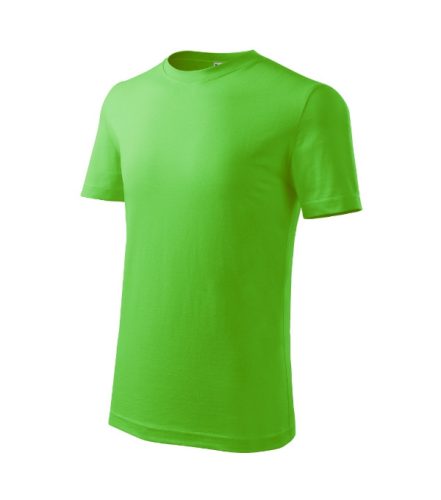 Malfini Classic New - Kerek nyakú gyerek póló - Almazöld - 110 cm/4 éves