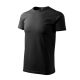 Malfini Heavy New - Kerek nyakú unisex póló - Fekete - XS
