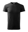 Malfini Heavy New - Kerek nyakú unisex póló - Fekete - S