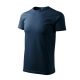 Malfini Heavy New - Kerek nyakú unisex póló - Tengerészkék - XS