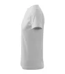 Malfini Heavy New - Kerek nyakú unisex póló - Világosszürke melírozott - XS