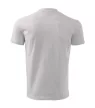 Malfini Heavy New - Kerek nyakú unisex póló - Világosszürke melírozott - XS