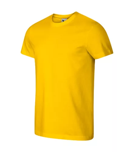 Malfini Heavy New - Kerek nyakú unisex póló - Sárga - XS