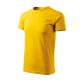 Malfini Heavy New - Kerek nyakú unisex póló - Sárga - M