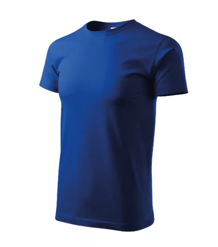 Malfini Heavy New - Kerek nyakú unisex póló - Királykék - S