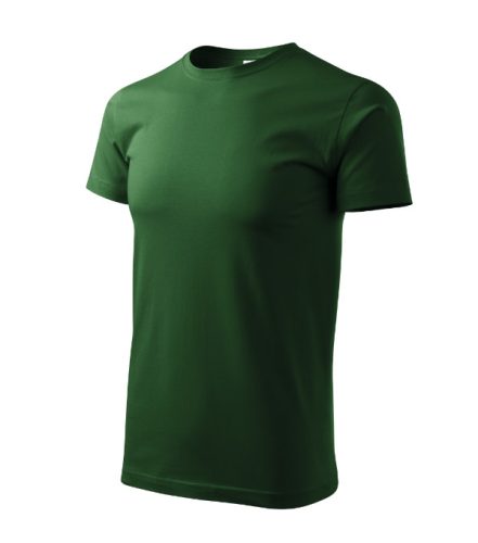 Malfini Heavy New - Kerek nyakú unisex póló - Üvegzöld - XS