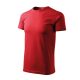 Malfini Heavy New - Kerek nyakú unisex póló - Piros - XS