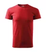 Malfini Heavy New - Kerek nyakú unisex póló - Piros - XS