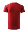 Malfini Heavy New - Kerek nyakú unisex póló - Piros - XS