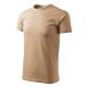 Malfini Heavy New - Kerek nyakú unisex póló - Homok - XS