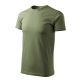 Malfini Heavy New - Kerek nyakú unisex póló - Khaki - M