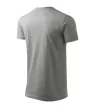 Malfini Heavy New - Kerek nyakú unisex póló - Sötétszürke melírozott - XS