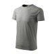 Malfini Heavy New - Kerek nyakú unisex póló - Sötétszürke melírozott - M