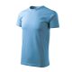Malfini Heavy New - Kerek nyakú unisex póló - Azúrkék - XS