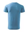 Malfini Heavy New - Kerek nyakú unisex póló - Azúrkék - L