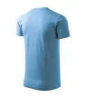 Malfini Heavy New - Kerek nyakú unisex póló - Azúrkék - 3XL