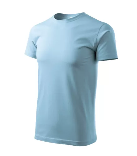 Malfini Heavy New - Kerek nyakú unisex póló - Égszínkék - M