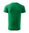Malfini Heavy New - Kerek nyakú unisex póló - Fűzöld - L