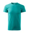 Malfini Heavy New - Kerek nyakú unisex póló - Smaragdzöld - S