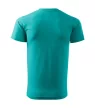 Malfini Heavy New - Kerek nyakú unisex póló - Smaragdzöld - 3XL