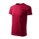 Malfini Heavy New - Kerek nyakú unisex póló - Marlboro piros - M