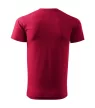 Malfini Heavy New - Kerek nyakú unisex póló - Marlboro piros - L