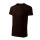 Malfini Heavy New - Kerek nyakú unisex póló - Kávé - XS