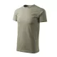 Malfini Heavy New - Kerek nyakú unisex póló - Világos khaki - XS