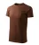Malfini Heavy New - Kerek nyakú unisex póló - Csokoládébarna - XS