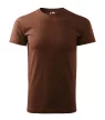 Malfini Heavy New - Kerek nyakú unisex póló - Csokoládébarna - XS