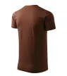 Malfini Heavy New - Kerek nyakú unisex póló - Csokoládébarna - XS