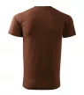 Malfini Heavy New - Kerek nyakú unisex póló - Csokoládébarna - XL