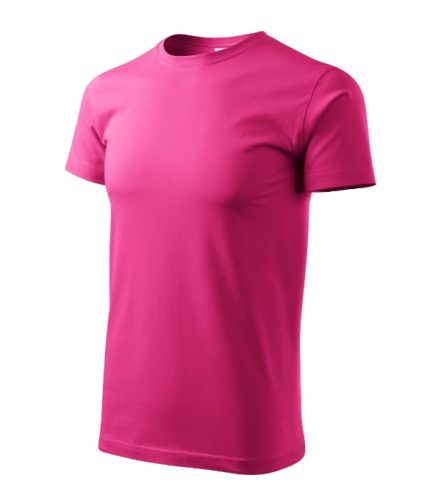 Malfini Heavy New - Kerek nyakú unisex póló - Bíborszín - XS