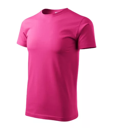 Malfini Heavy New - Kerek nyakú unisex póló - Bíborszín - XL