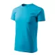 Malfini Heavy New - Kerek nyakú unisex póló - Türkiz - XS