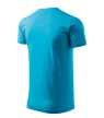 Malfini Heavy New - Kerek nyakú unisex póló - Türkiz - 3XL