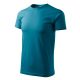Malfini Heavy New - Kerek nyakú unisex póló - Sötét türkiz - XS