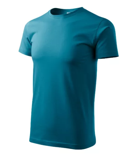Malfini Heavy New - Kerek nyakú unisex póló - Sötét türkiz - L
