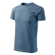 Malfini Heavy New - Kerek nyakú unisex póló - Farmerkék - XS